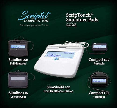 Scriptel Family of Signature Pads