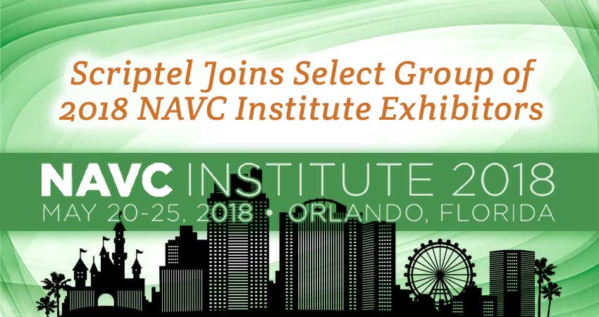 Scriptel Joins Select Group of 2018 NAVC Institute Exhibitors