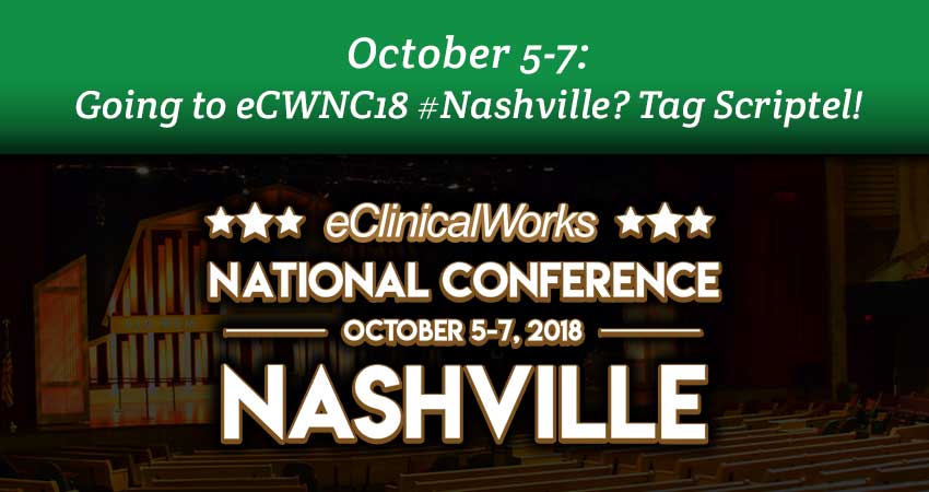 OCT. 5-7: Going to eCWNC18 #Nashville? Tag Scriptel!