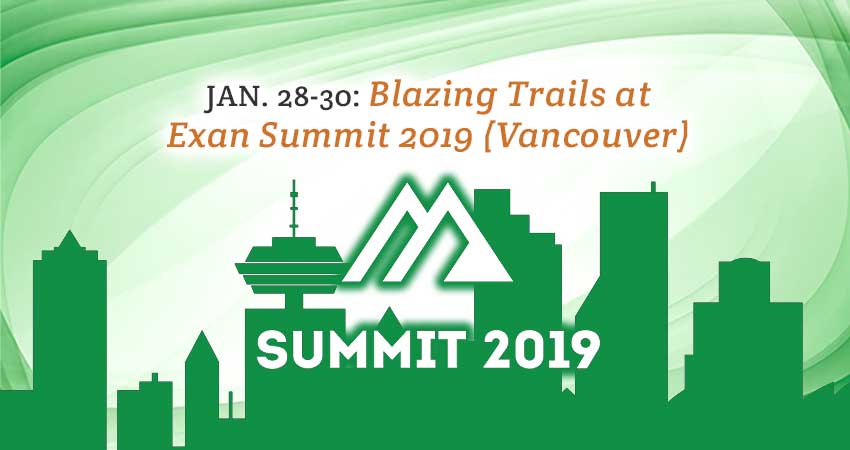 JAN. 28-30: Blazing Trails at Exan Summit 2019 (Vancouver)