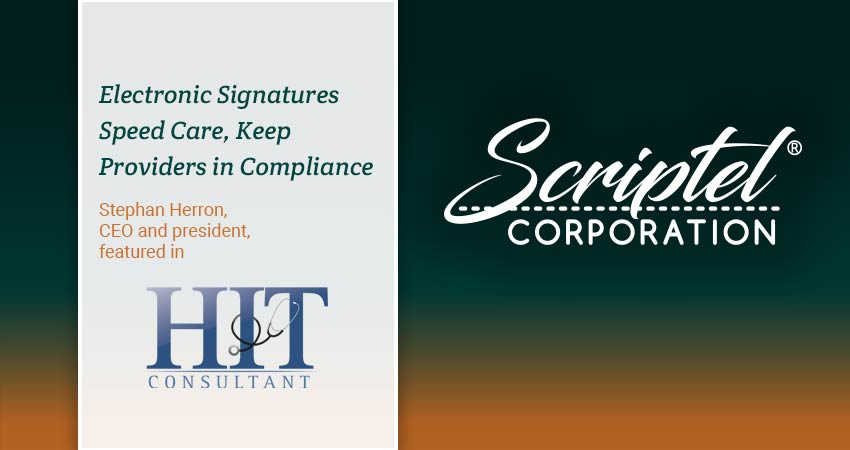 Electronic Signatures Speed Care, Keep Providers in Compliance