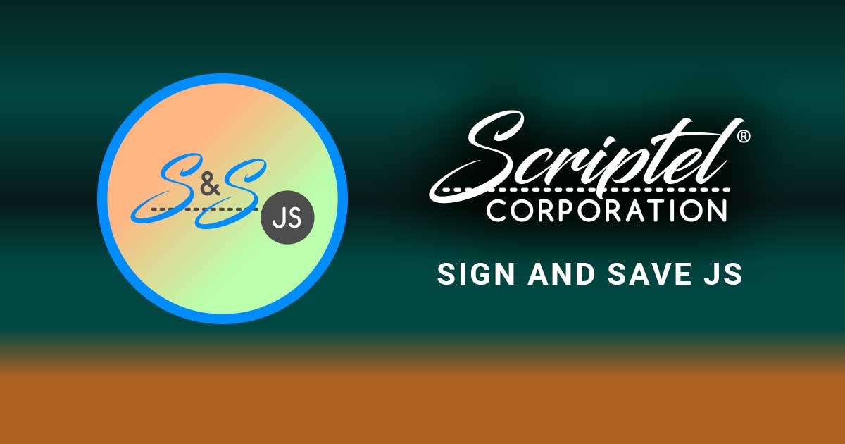Scriptel Sign and Save JS: Easy Electronic Signatures for Your Website